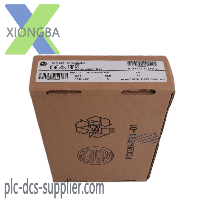 1747-l541_c_a_slc_5_04_processor_-_series_c.png Allen Bradley AB 1747-L541/C SLC 5/04 Processor - Series C