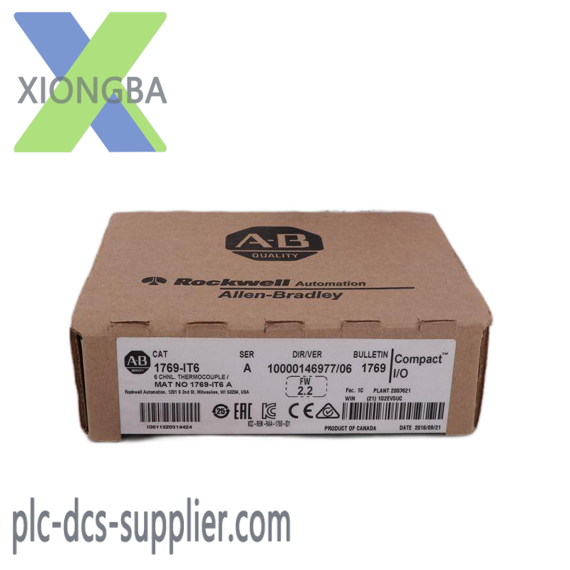1769-l20_a_compactlogix_5320_processor.png Allen-Bradley AB 1769-L20 CompactLogix 5320 Processor - Advanced Automation Solution
