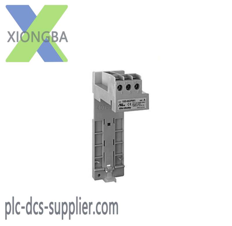 193-ecpm3_panel_mount.jpg Allen-Bradley 193-ECPM3 Panel Mount Control Module, Designed for Industrial Automation