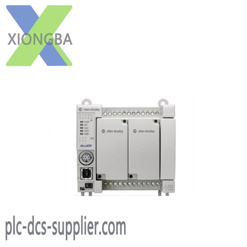 2080-lc30-10qwb_micro830_10_i_o_controller.jpg AB Micro830 10 I/O Controller AB 2080-LC30-10QWB, Industrial Automation Module