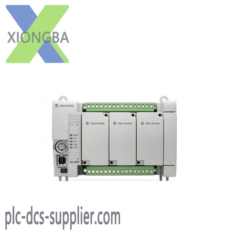 2080-lc30-24qwb_micro830_controller.jpg AB Micro830 Controller 2080-LC30-24QWB, Industrial Automation Module