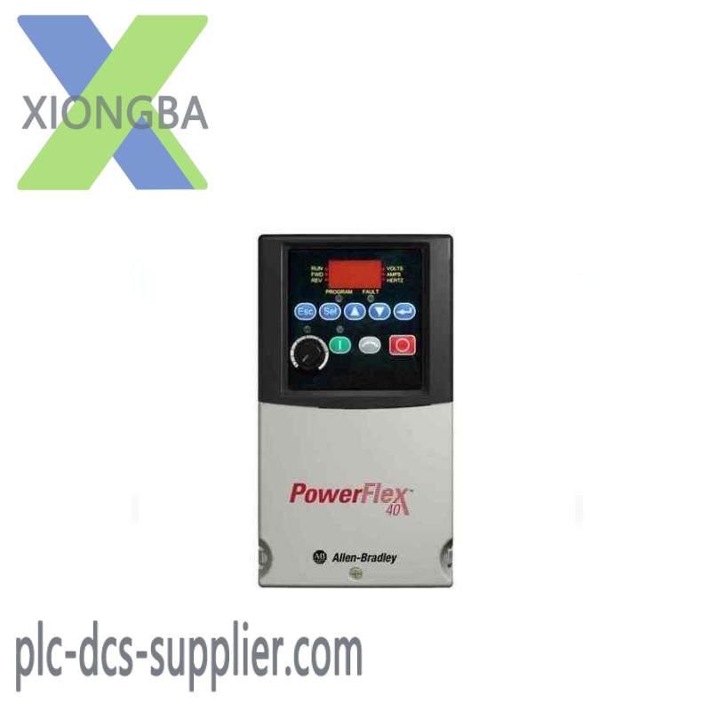 22b-d024n104_drive_powerflex_40.jpg Allen-Bradley PowerFlex 40 AC Drive, 22B-D024N104, Variable Frequency Drive
