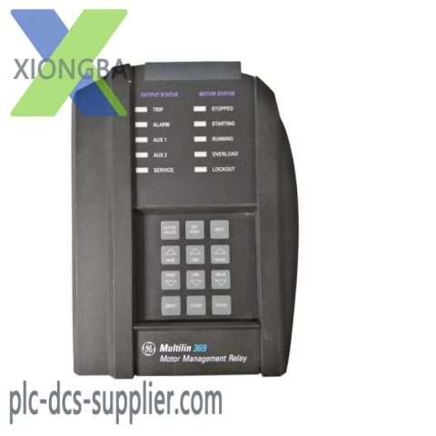 GE 369-HI-R-M-0-0: Advanced Motor Management Digital Relay, Optimizing Industrial Control Systems