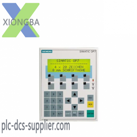 SIEMENS 6AV3607-1JC20-0AX1 Operator Panel: Advanced Industrial Control Solution