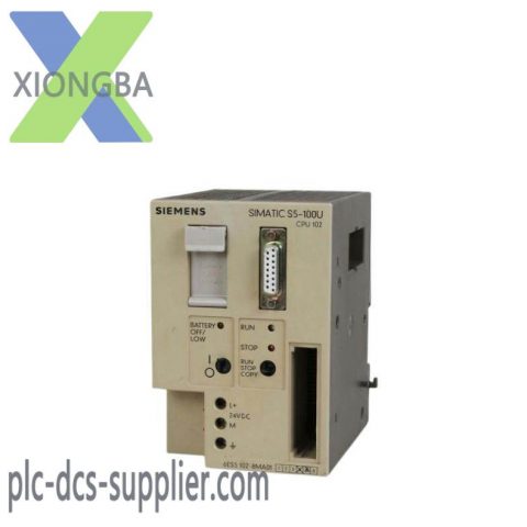 SIEMENS 6ES5102-8MA12 Central Processing Unit