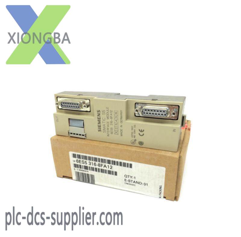 6es5316-8fa12_siemens_im316f_interface_module.jpg SIEMENS 6ES5316-8FA12 - Advanced IM316F Interface Module for Efficient Control Systems