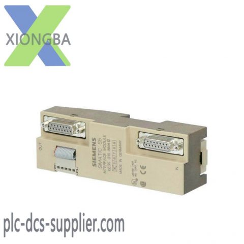 SIEMENS 6ES5316-8MA12 IM316 Interface Module for Max. 3 Extension Devices