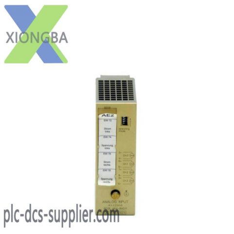 SIEMENS SIMATIC S5 464 Analog Input Module 8MF21, High-Performance Control Solutions