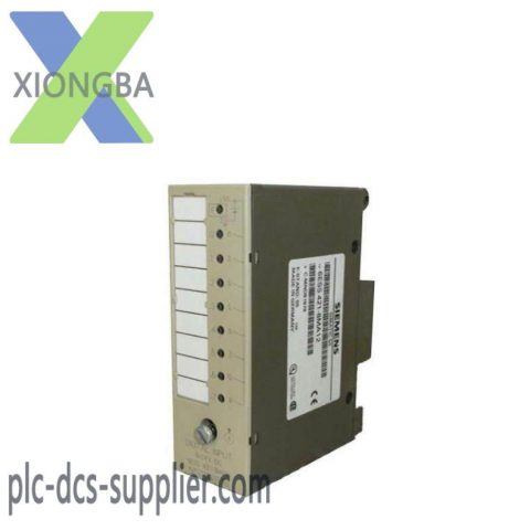 SIEMENS SIMATIC S5 470 ANALOG OUTPUT MODULE - 8MA12, Programmable Logic Controller (PLC) Systems