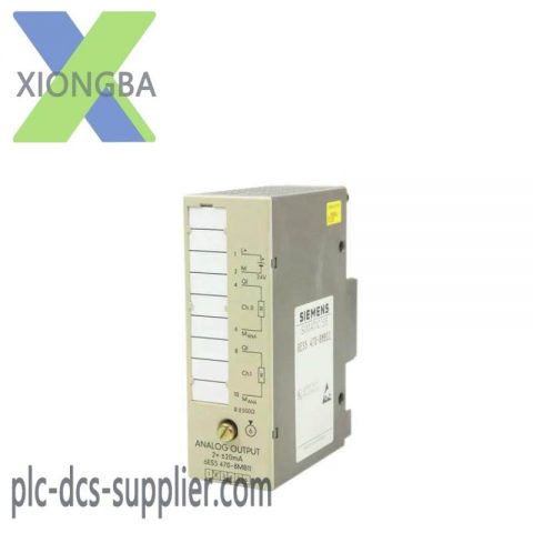 SIEMENS S5.470 8MB11 Analog Output Module for Industrial Automation