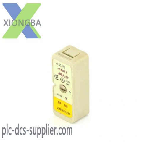 SIEMENS 6ES5498-1AA11 Analog Input SubModule for Industrial Control Systems