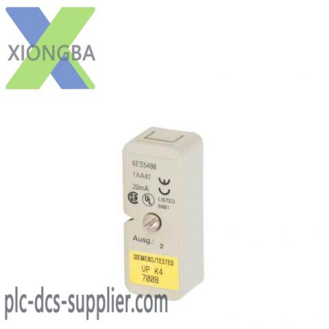 SIEMENS 6ES5498-1AA41 Analog Input SubModule: Precision & Efficiency in Industrial Control