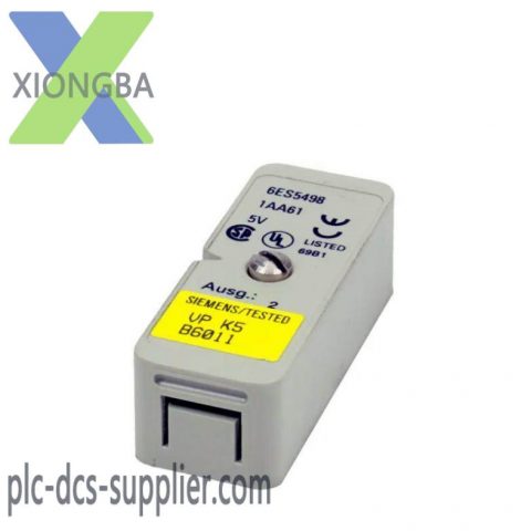 SIEMENS 6ES5498-1AA61 Analog Input Sub Module for Industrial Control Systems