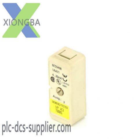 SIEMENS 6ES5498-1AA71: High-Performance Analog Input SubModule for Industrial Control