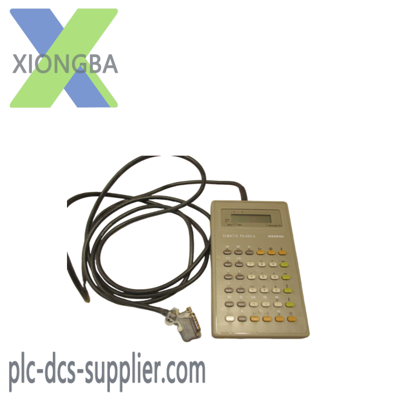 6es5605-0ub11_siemens_hand_held_programmer.png SIEMENS 6ES5605-0UB11: Portable Industrial Programming Tool