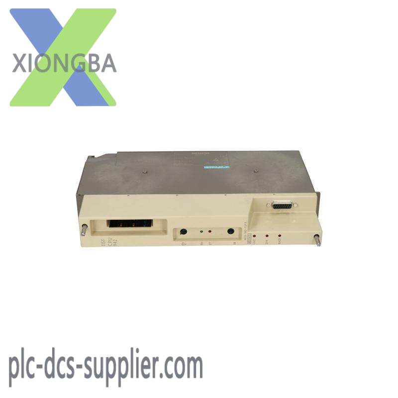 6es5942-7uf15_siemens_cpu_module.jpg SIEMENS 6ES5942-7UF15 CPU Module: Advanced Control Center for Industrial Automation