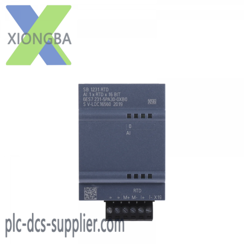SIEMENS 6ES7 231-5PA30-0XB0 Analog Input Module, for Industrial Automation