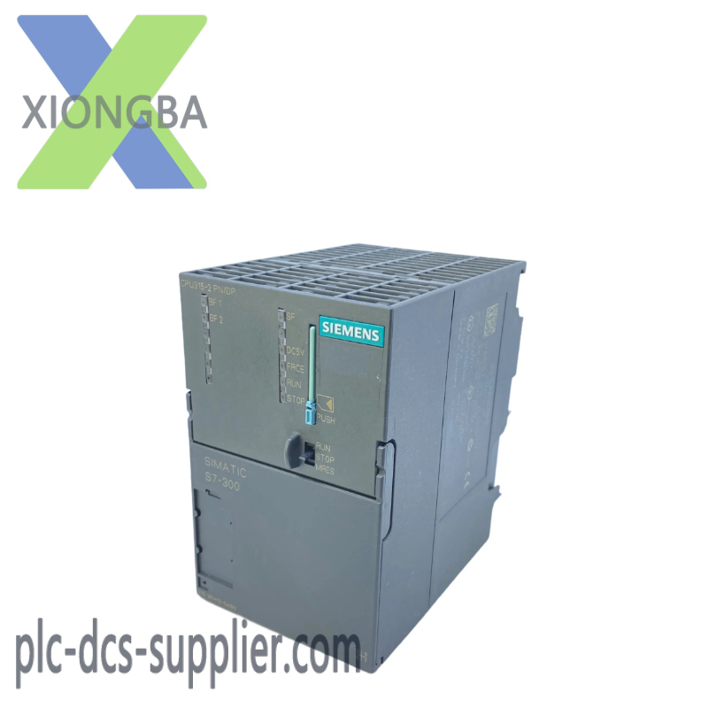 6es7315-2eh13-0ab0_siemens_cpu_module.png SIEMENS S7-300 CPU 315-2 PN/DP Module, Central Processing Unit with Enhanced Work Memory