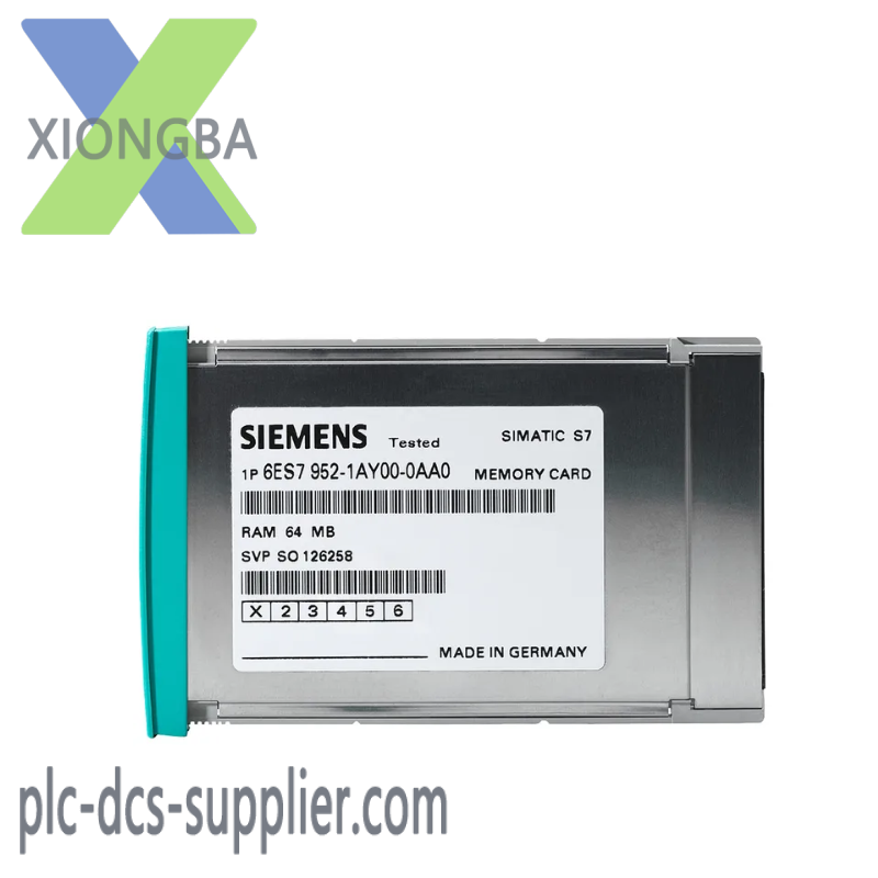 6es7952-0kf00-0aa0_siemens_simatic_s7_memory_card.png SIMENS S7, 6ES7952-0KF00-0AA0 Memory Card - Industrial Control Module