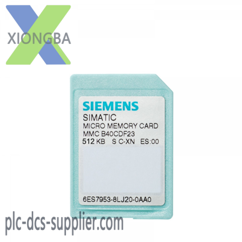 SIEMENS 6ES7953-8LF20-0AA0 Micro Memory Card for Industrial Automation, S7 Systems