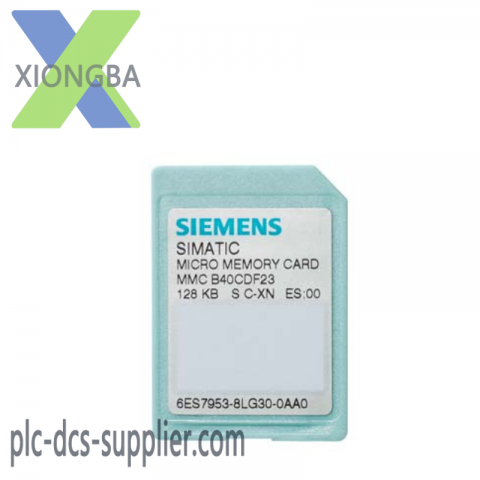 SIEMENS 6ES7953-8LJ30-0AA0 Memory Card for Industrial Control Systems