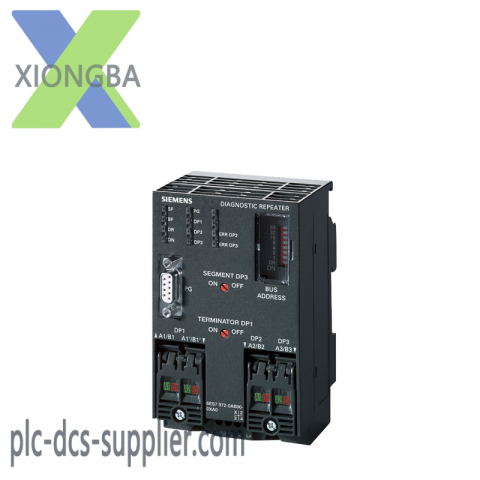 SIEMENS 6ES7972-0AB01-0XA0 Diagnostic Repeater, Industrial Control Systems