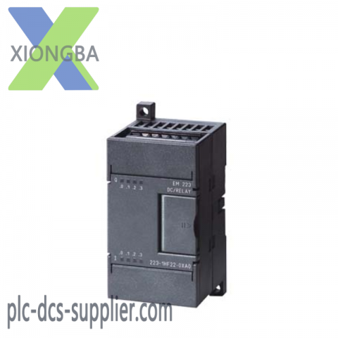 SIEMENS 6ES7 223-1BF22-0XA0 Digital I/O Module, EM 223, 4DI/4DO, DC 24V
