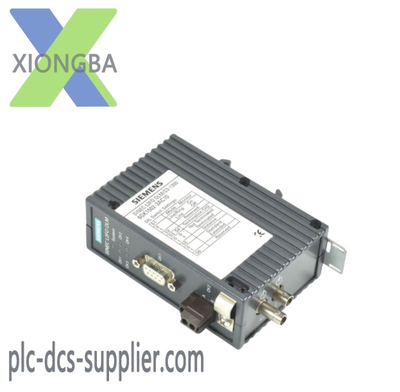 6gk1502-3ac10_siemens_sinec_l2fo_optical_link_module.png SIEMENS 6GK1502-3AC10 Optical Link Module for Industrial Automation