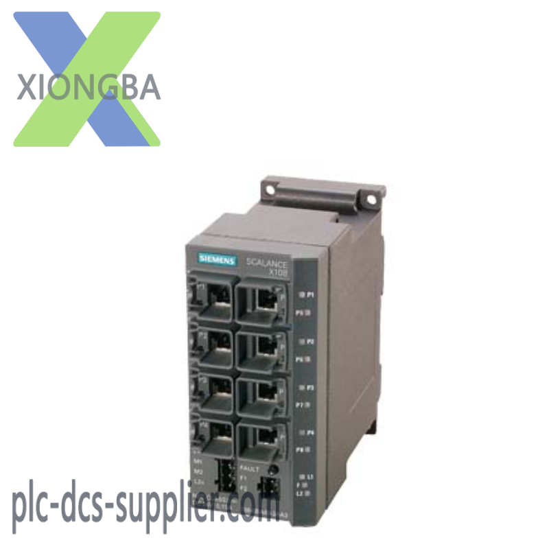 6gk5108-0ba00-2aa3_siemens_scalance_x108_1.png SIEMENS SCALANCE X108, 6GK5108-0BA00-2AA3, Industrial Ethernet Switch