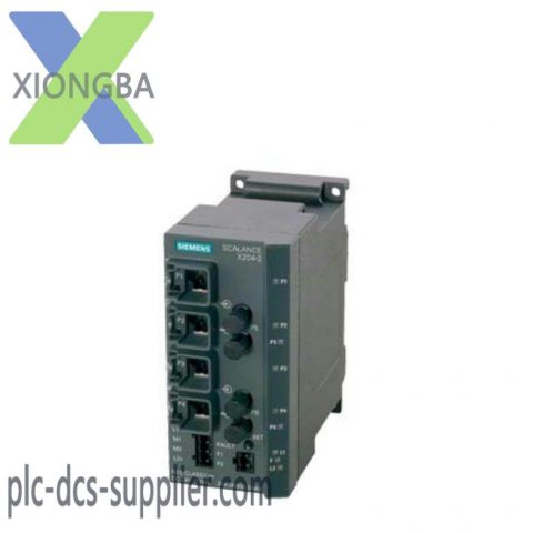 SIEMENS SCALANCE X204-2 Managed IE Switch 6GK5204-2BB10-2AA3, High-Performance Networking Solution