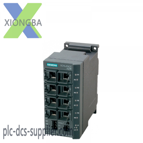 SIEMENS SCALANCE X208 - 6GK5208-0BA10-2AA3 Industrial Ethernet Switch