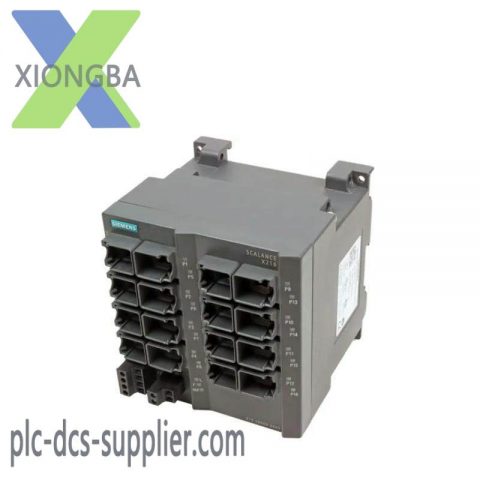 SIEMENS SCALANCE X216 Redundant Power Supply Switch, 6GK5216-0BA00-2AA3, Standard Product