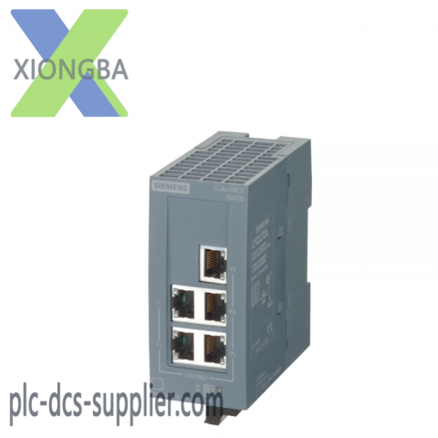 SIEMENS SCALANCE XB005, 6GK5 005-0BA00-1AB2, Industrial Ethernet Switch