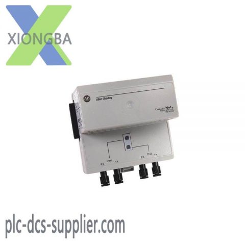 Allen-Bradley 1786-RPFM Dual Fiber Optic Channel, ControlNet, Industrial Automation
