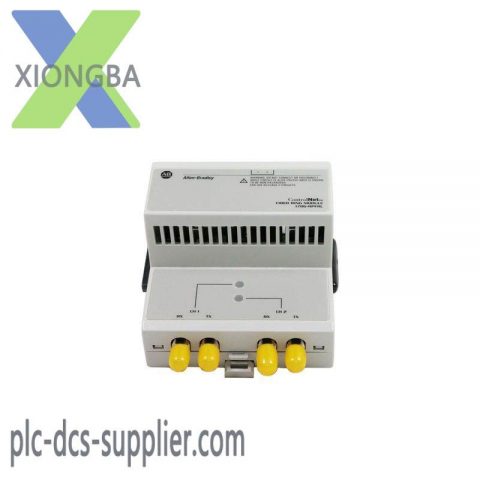 AB Industries 1786-RPFRL Dual Fiber Optic Channel, Industrial Automation Module