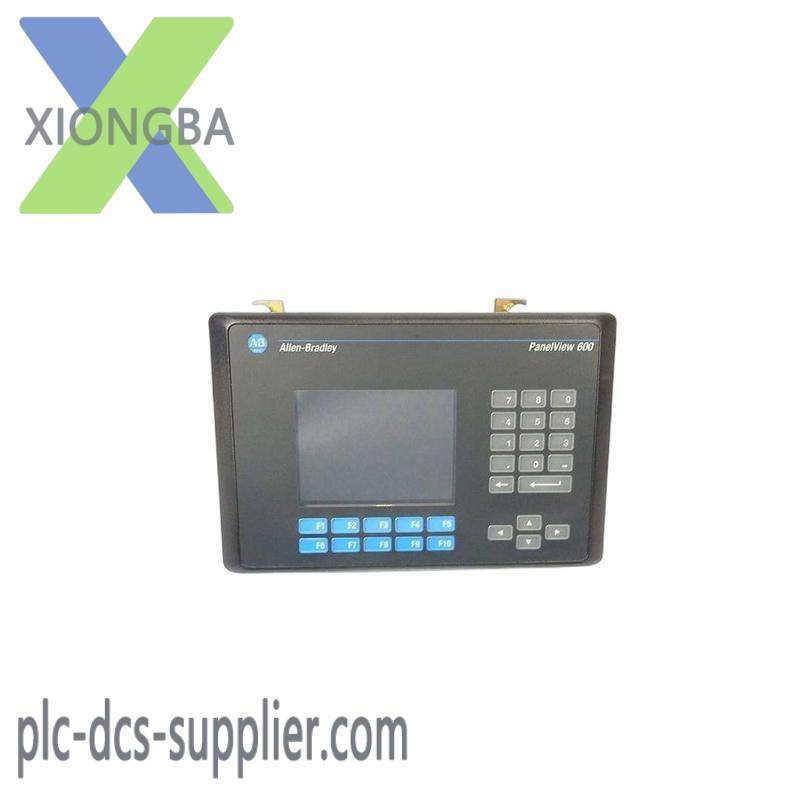 ab_2711-b6c10_panelview_standard_terminal.jpg Allen-Bradley PanelView Plus Terminal 2711-B6C10, Industrial Control System Component