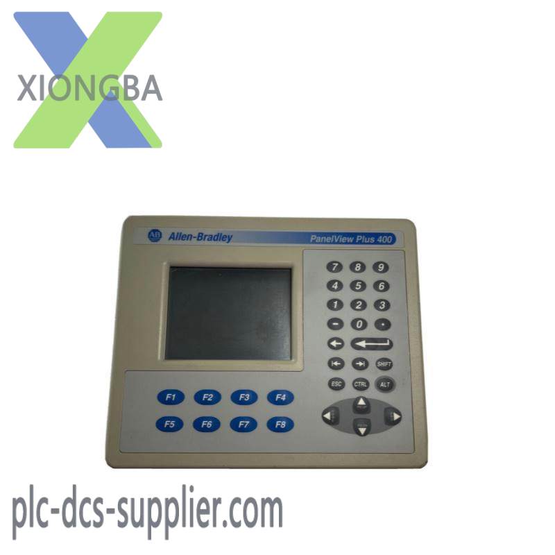 ab_2711p-b4c20a_panelview_plus_400_model.jpg Allen-Bradley Panelview Plus 400 Model 2711P-B4C20A - Industrial Control Display