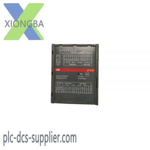 ABB 07AI91 GJR5251600R0278 Analog I/O Module - Precision Control Solutions for Industry