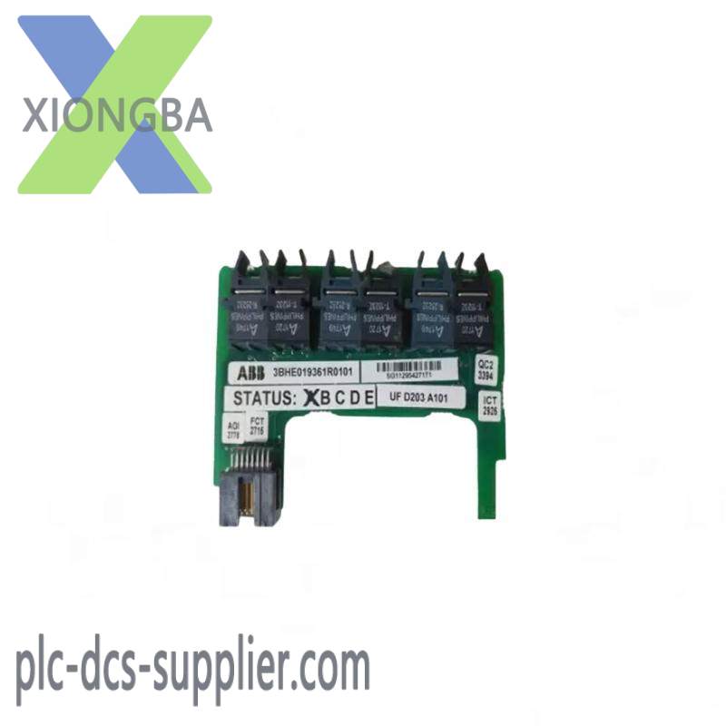abb_3bhe019361r0101_ufd203a101_control_board.jpeg ABB 3BHE019361R0101 UFD203A101 Control Board - Industrial Automation Solutions