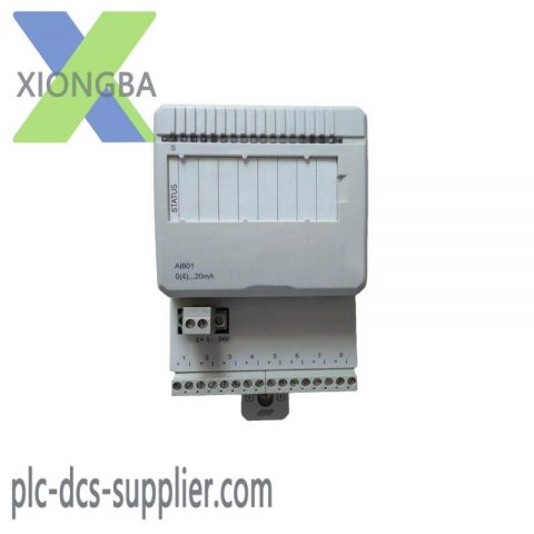 ABB 3BSE020512R1 AI801 8-Channel Analog Input Unit