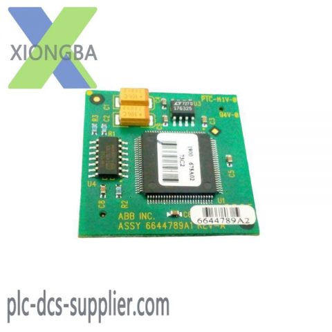 ABB 6644789A2: Advanced Industrial Module Board Card