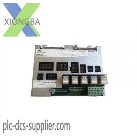 ABB ACRB-033HNE08250-1 Safety Cabinet Relay Board: Industrial Grade Protection Module