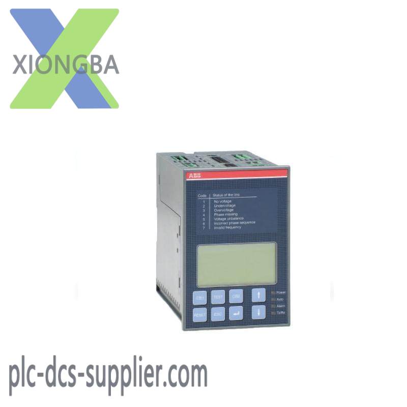 abb_ats022_auto_tran_switch_advanced_control.jpg ABB ATS022 AUTO TRAN SWITCH Advanced Control Module