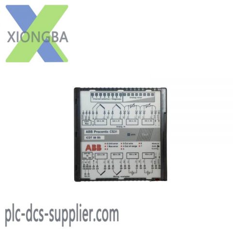 ABB CS31 ICDT08B5 GJR5251600R0101 Analog Input Module