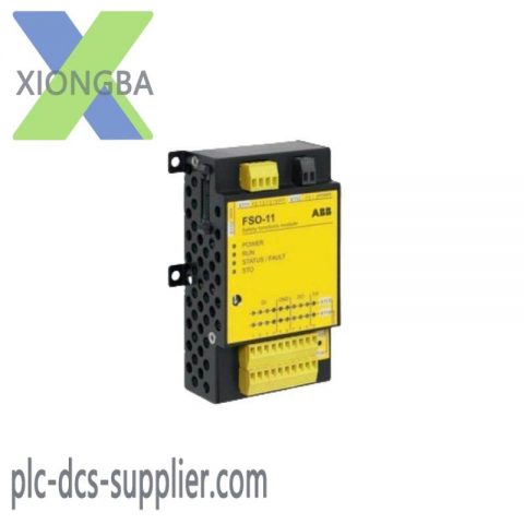 ABB FSO-11 Safety Functions Module - Enhancing Industrial Safety with Precision