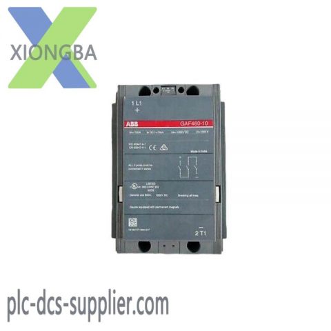 ABB GAF 460-10-11 DC Contactor - Reliable Control for Industrial Applications
