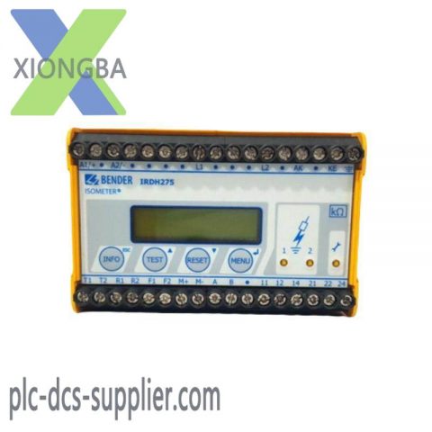 ABB IRDH275-435 A-ISOMETER - High Precision Isolation Meter, Industrial Automation