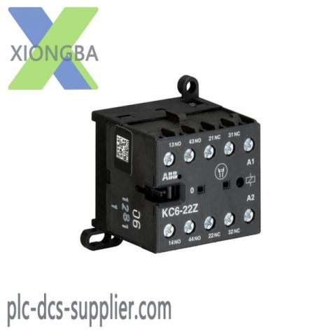 ABB KC6-22Z Mini Contactor Relay for 24VDC Control Applications