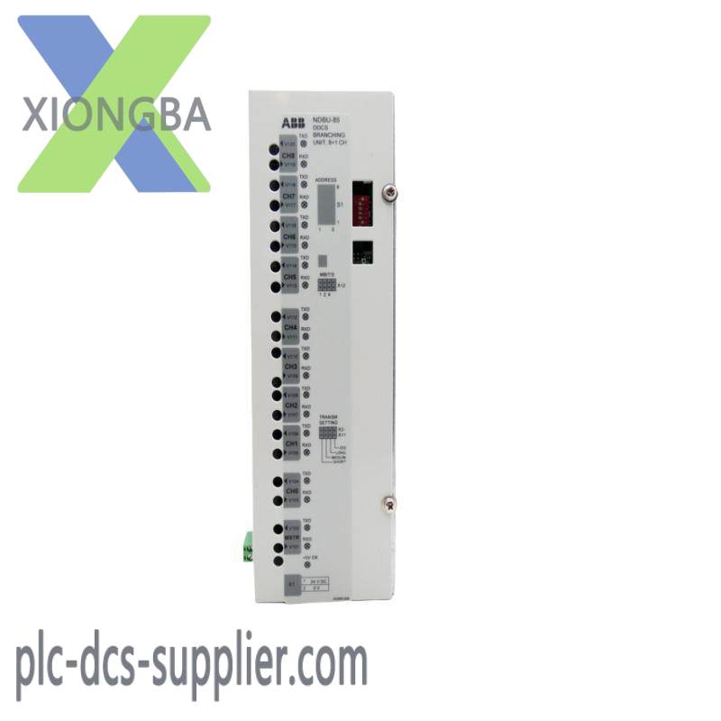abb_ndbu-85_ddcs_branching_unit.jpg ABB NDBU-85 DDCS Branching Unit - Industrial Control Module, 200 Characters or Less
