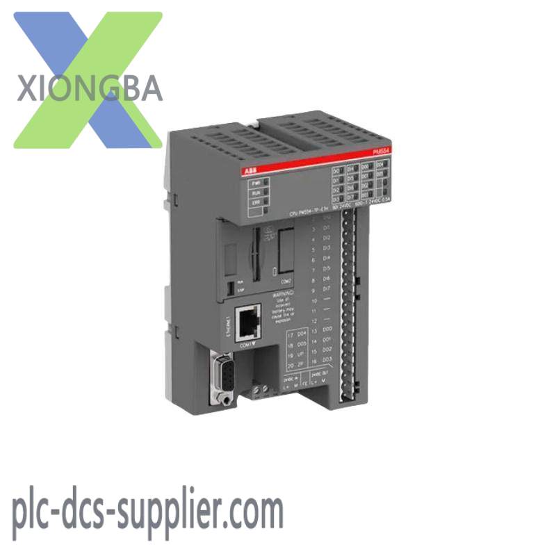 abb_pm554-t-eth_a3_ac500_cpu_firmware.jpg ABB AC500 CPU Firmware - PM554-T-ETH A3, High Performance Control System Component